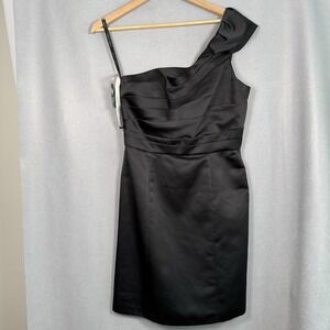 Alfred Angelo Satin Mini Dress Bridesmaid Wedding Guest Event